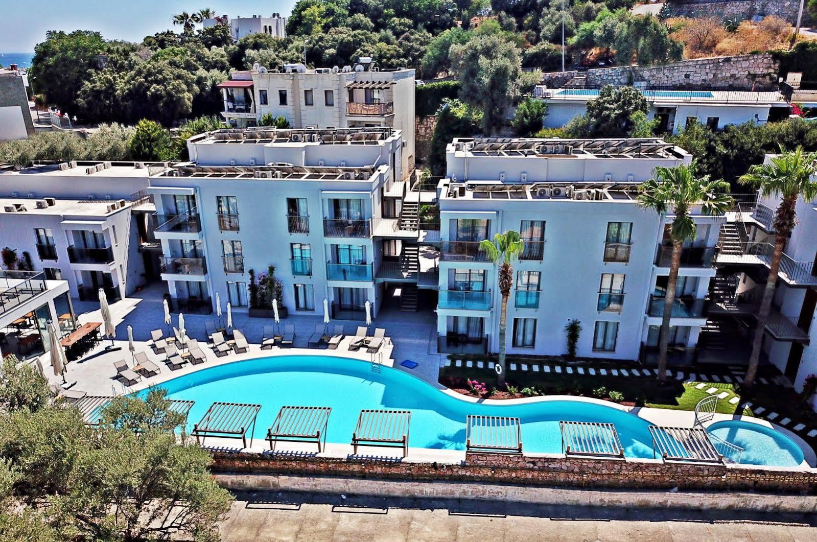 Queen Residences & Apart Hotel Bodrum Exteriör bild